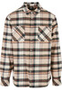 Рубашка URBAN CLASSICS Checked Mountain Shirt SS23 Softseagrass/Bottlegreen фото 4