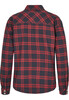 Рубашка URBAN CLASSICS Ladies Oversized Overshirt SS23 Midnightnavy/Red фото 5