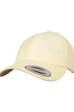 Бейсболка YUPOONG Peached Cotton Twill Dad Cap SS23 Yellow