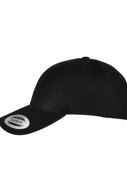 Бейсболка YUPOONG Premium Curved Visor Snapback Cap SS23 Black