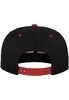 Бейсболка FLEXFIT 110 Fitted Snapback SS23 Blk/Red фото 2