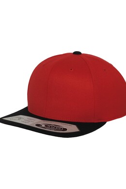 Бейсболка FLEXFIT 110 Fitted Snapback SS23 Red/Blk фото