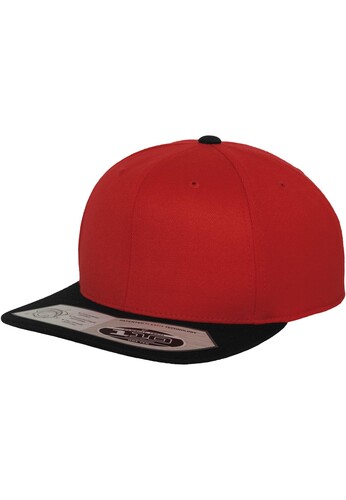 Бейсболка FLEXFIT 110 Fitted Snapback SS23 Red/Blk фото 5