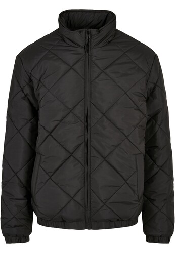 Куртка URBAN CLASSICS Diamond Quilted Short Jacket SS23 Black фото 7