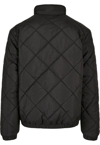 Куртка URBAN CLASSICS Diamond Quilted Short Jacket SS23 Black фото 8