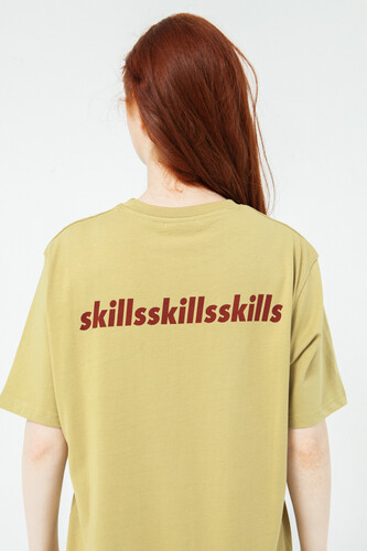 Футболка SKILLS Skills Maker SS23 Khaki фото 11
