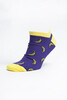 Набор носков ЗАПОРОЖЕЦ Банан (2 пары, короткие) Зеленый/Фиолетовый фото 4