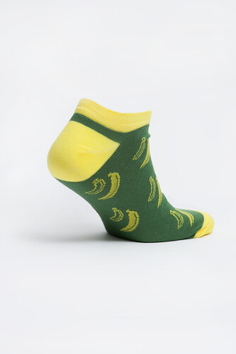 Набор носков ЗАПОРОЖЕЦ Банан (2 пары, короткие) Зеленый/Фиолетовый фото 14