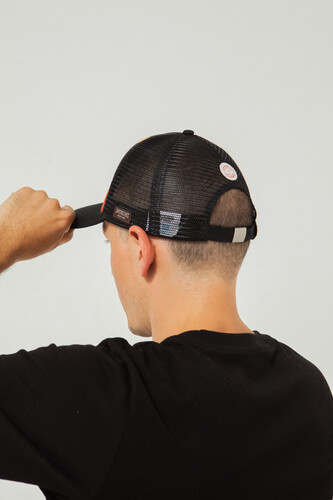 Бейсболка ЗАПОРОЖЕЦ Kosmolet Trucker SS23_2 Black/Multi фото 15