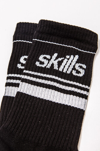 Носки SKILLS Logo Lines Черный фото 6