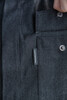 Мужская джинсовая рубашка-куртка с двойным рукавом MAORI INDUSTRIAL 319 Черный фото 5