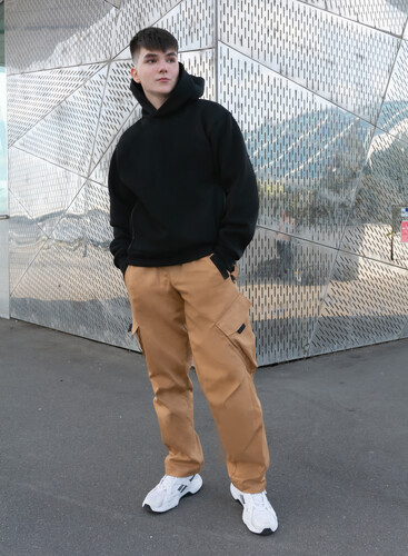 Мужские брюки с карманами MAORI INDUSTRIAL BJ320 Кэмэл фото 4