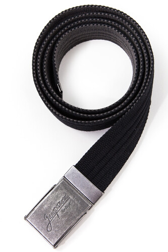 Ремень ЗАПОРОЖЕЦ Webbing Belt Лого FW23 Black/Grey фото 5