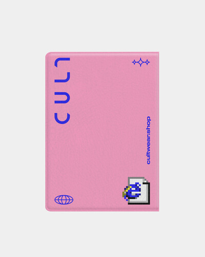 Обложка для паспорта CULT Мои документы CULT217/2 Розовый фото 4