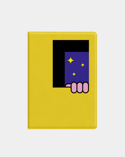 Обложка для паспорта CULT Прятки CULT214 Желтый фото 3
