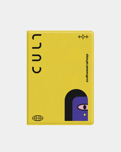 Обложка для паспорта CULT Прятки CULT214 Желтый фото 4