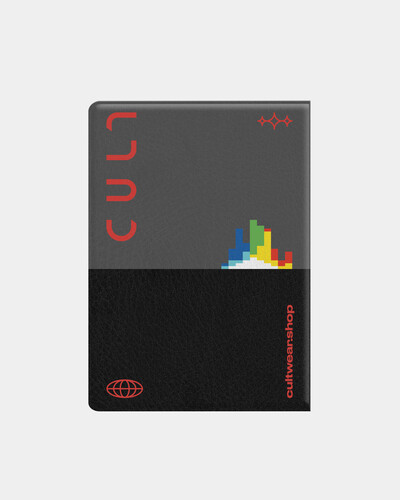 Обложка для паспорта CULT Теория цвета CULT216 Черный фото 4