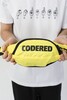 Сумка поясная CODERED Hip Bag Желтый микрофибра/Черный принт CODERED фото