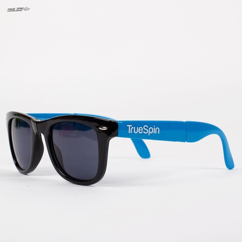 Очки TRUESPIN Folding Sunglasses Black-Blue фото 2