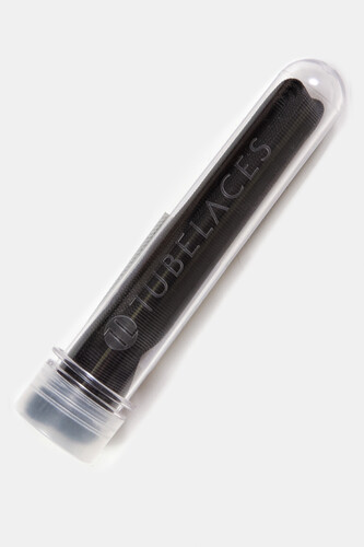 Шнурки TUBE LACES Grosgrain Ribbon Lace Pack (2шт) Black-120 см фото 4