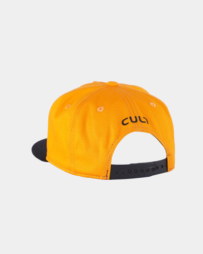 Бейсболка CULT Logo 5 Panel вышивка (прямой козырек) CULT075/1 Желтый/Черный фото 5