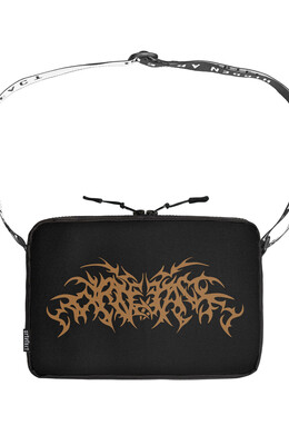 Сумка через плечо ARTEFACT Metal logo Черный фото