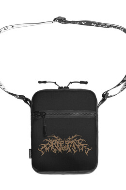 Сумка через плечо Messenge ARTEFACT Metal logo Черный фото