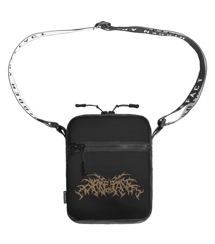 Сумка через плечо Messenge ARTEFACT Metal logo Черный фото 2