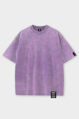Футболка SHMOT "Blank" Garment Dye фиолетовый фото