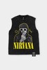 Майка SHMOT "Nirvana" Garment Dye черный фото