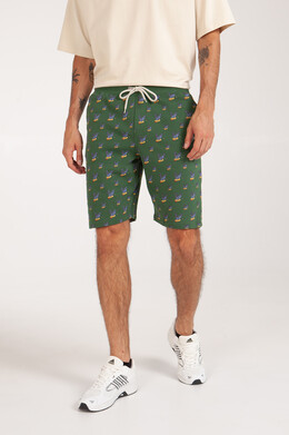 Шорты ЗАПОРОЖЕЦ Ditch Сlassic Ping-Pong Shorts Green фото