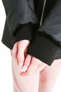 Куртка-Бомбер TRUESPIN удлиненный Черный фото 2
