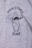 Футболка GOOD STORY Акула (с карманом) Серый фото 5