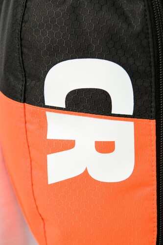 Сумка поясная CODERED Hip Bag Large Черный / Флюр оранжевый Соты Оксфорд фото 4