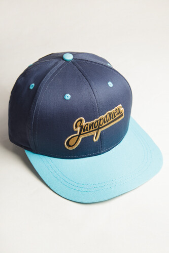 Бейсболка ЗАПОРОЖЕЦ Zap Logo Dark Blue/Blue фото 4