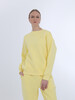 Свитшот с начесом РОДИНА Оверсайз (женский) Молочно-Желтый фото