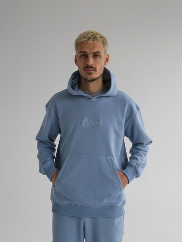 Худи РОДИНА Оверсайз (мужское) Деним фото 5