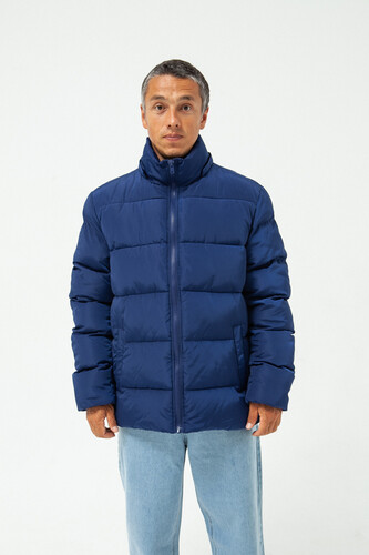 Куртка TRUESPIN Puffy Hooded Jacket Navy фото 17