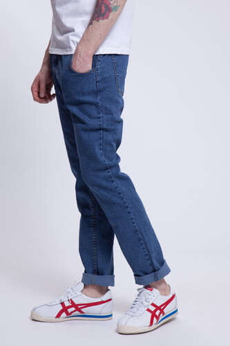 Джинсы НИИ Slim Flex Blue фото 6