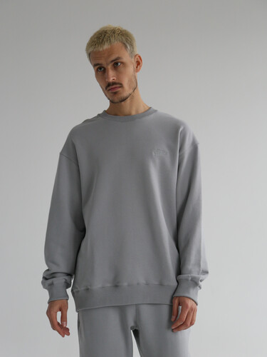 Свитшот РОДИНА Оверсайз (мужской) Серый фото 4