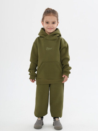Костюм с начесом РОДИНА Оверсайз (детский) Olive Branch фото 7