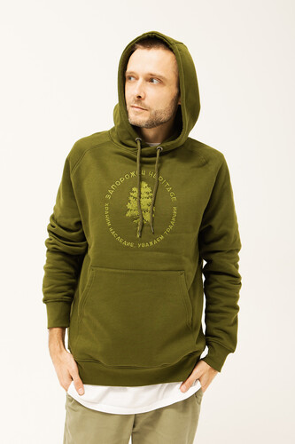 Худи ЗАПОРОЖЕЦ Derevo Green фото 14