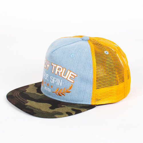 Бейсболка TRUESPIN Air Force Trucker Cap Mustard фото 7