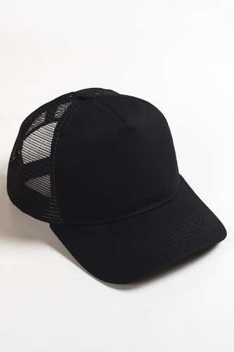 Бейсболка TRUESPIN Blank Round Visor Trucker Black фото 4
