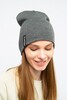 Шапка TRUESPIN TS Basic Beanie  Heather Grey фото 10
