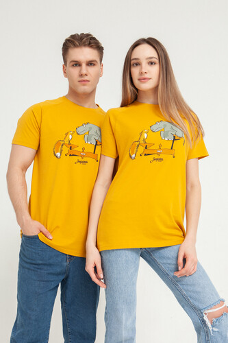 Футболка ЗАПОРОЖЕЦ Vesy Yellow фото 9