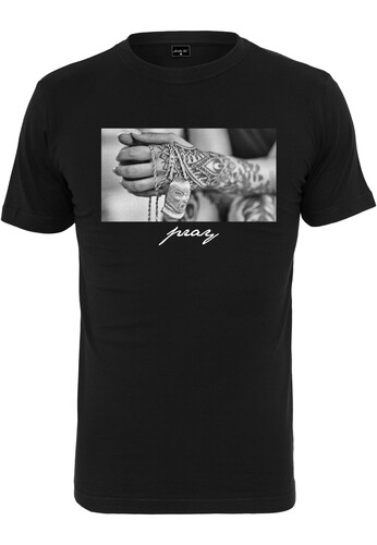 Футболка MISTER TEE Pray 2.0 Tee Black фото 3