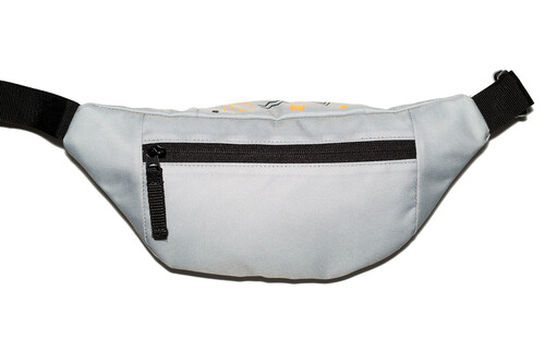 Сумка поясная ENKLEPP Tarta Waist Bag Geometry Gray фото 4