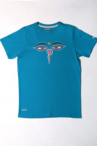 Футболка SWAMI Buddha Eye Teal фото 8