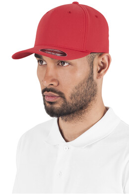 Бейсболка FLEXFIT Flexfit 5 Panel Red фото